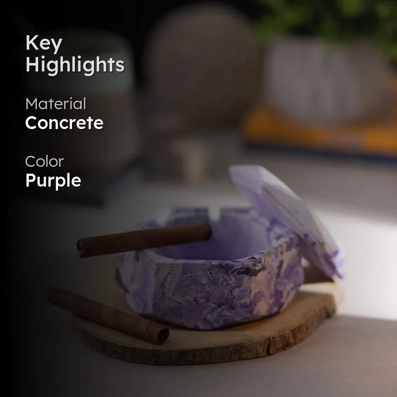 Barca Ash Tray - Purple media 2