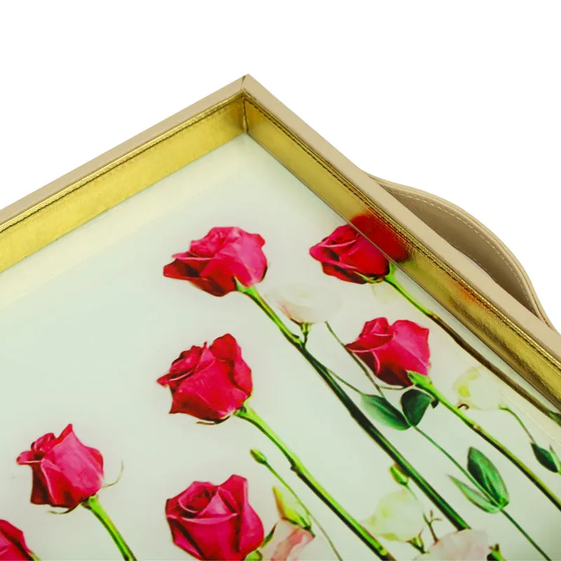Rosavia II Serving Tray - Square media 5