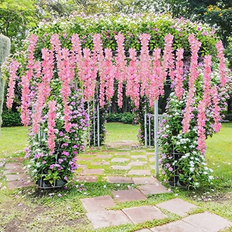 Regal Orchid Artificial Flower Bunch - Set of 12 media 4