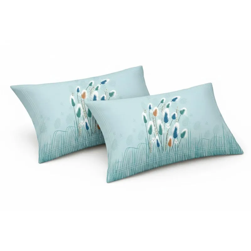 Petal Glow Printed Bedsheet - 180 GSM media 7
