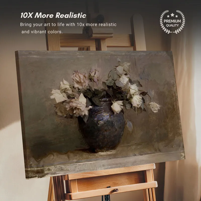 Flowers Of Past Wood Wall Art media 7