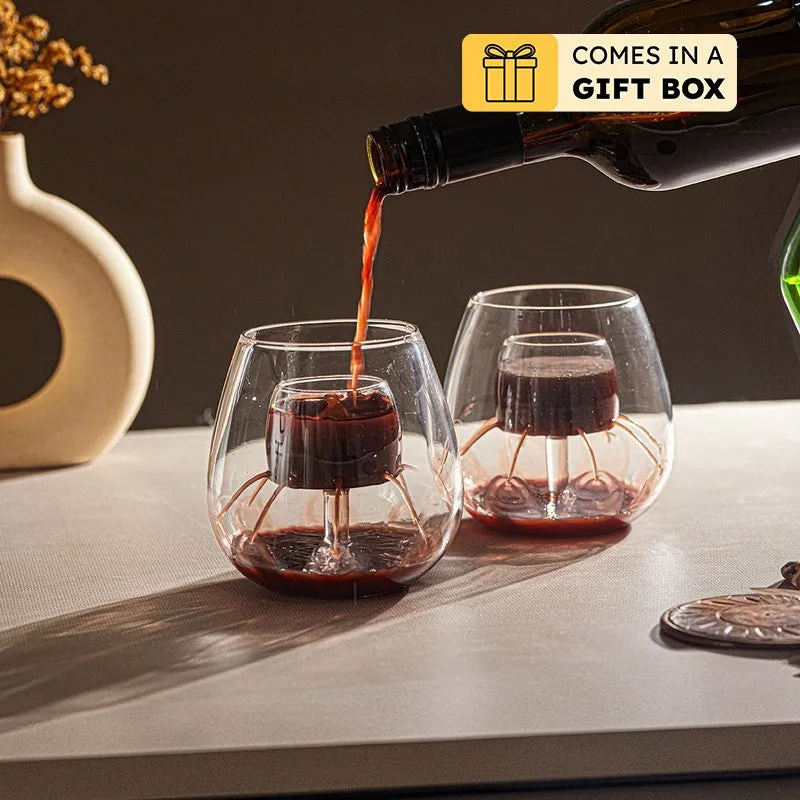 AeroSip Wine Aerator Glasses (320 mL Each) - Set Of Two media 1