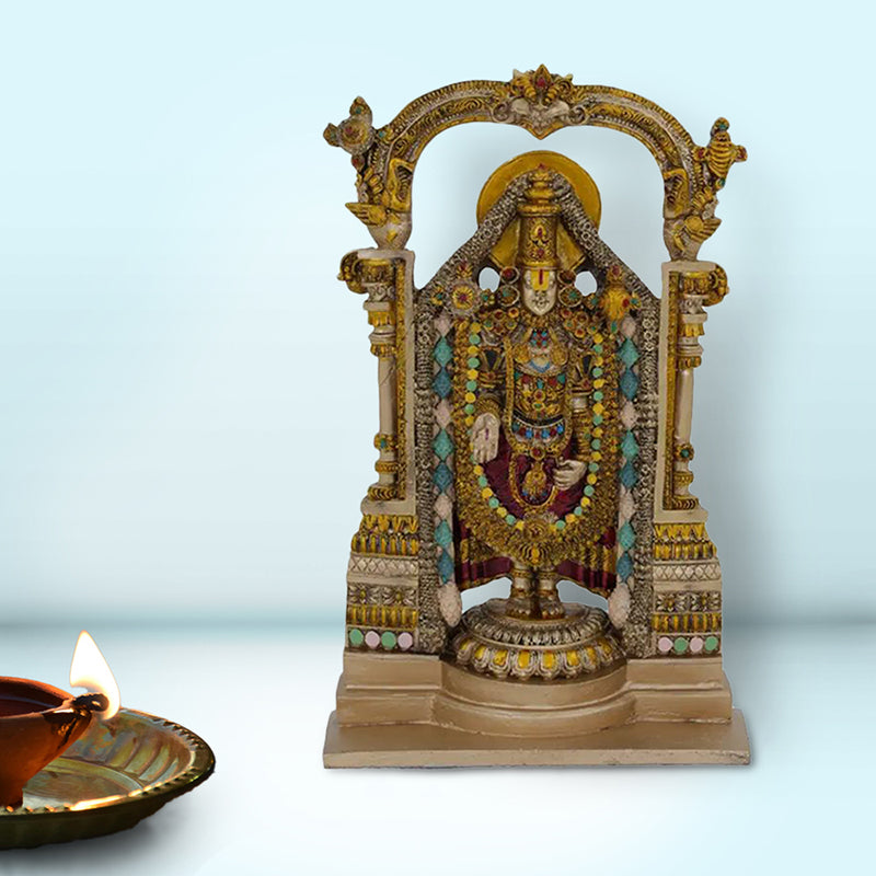 Divine Lord Balaji Resin Idol