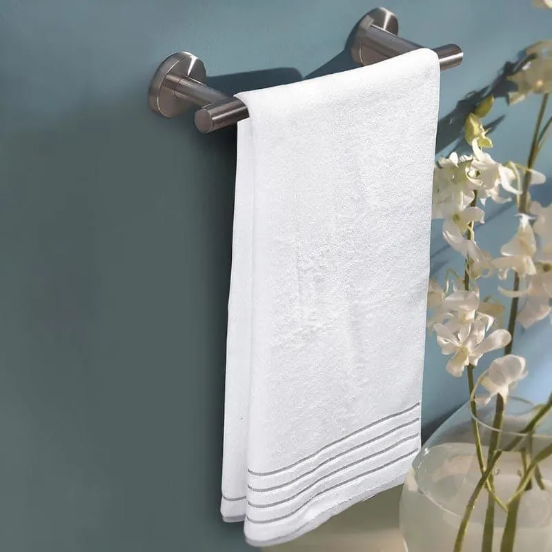 Hue Haven Bath Towel - White media 1