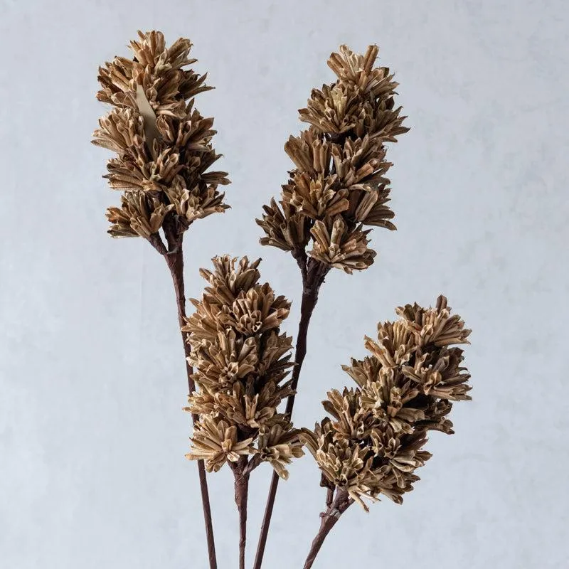 Eirette Handmade Artichoke Stick (Brown) - Set Of Five media 6