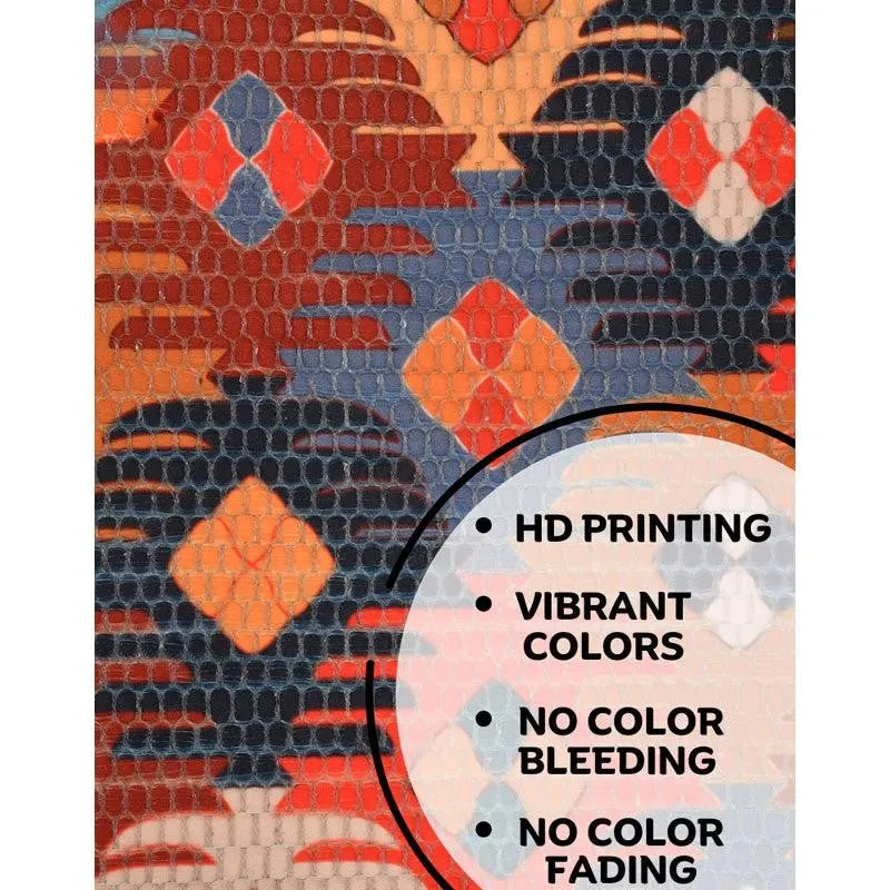 Yahweh Recycled PET Ethnic Dhurrie Recycled PET Dhurries media 4
