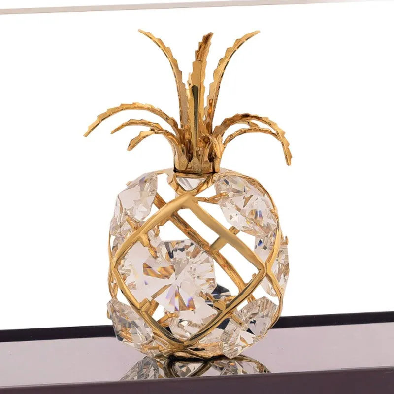 LuxePine 24K Gold Plated Mild Steel Showpiece media 5