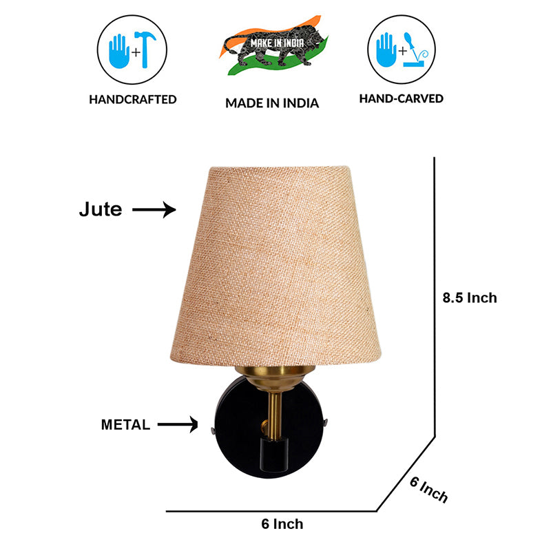 Aquilon Jute Wall Lamp - Beige media 6