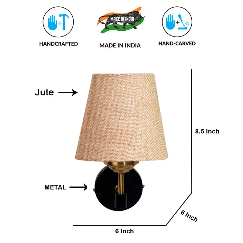 Aquilon Jute Wall Lamp - Beige media 6