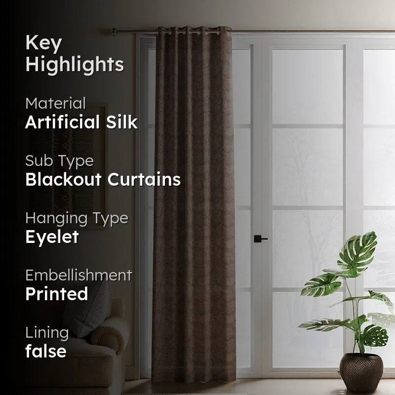 Sabrina Jacquard Blackout Curtain media 2