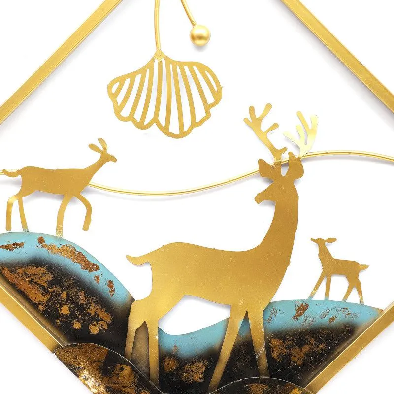 Deer Ethereal Metal Iron Wall Accent - Set Of Three media 4