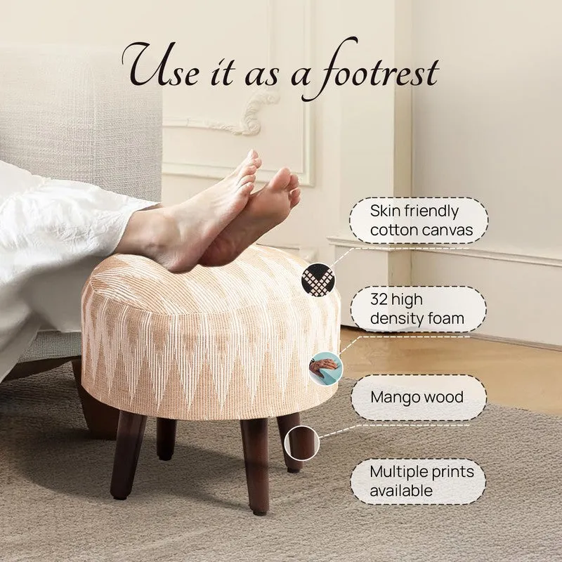 Cyvon Cotton Ottoman media 4