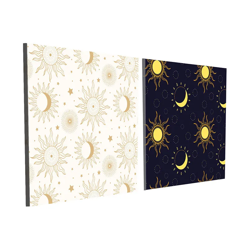 Day & Night Canvas Wall Art - Set Of Two media 4
