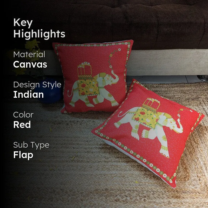 Tusker Parade Cushion Cover - Set Of Two media 2