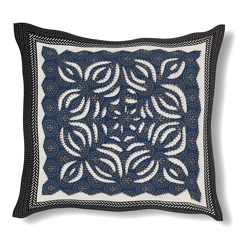 Ayatana Ethnic Cotton Diwan Set (Blue) - Six Piece Set media 4