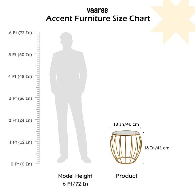 Merha Round Accent Table media 8