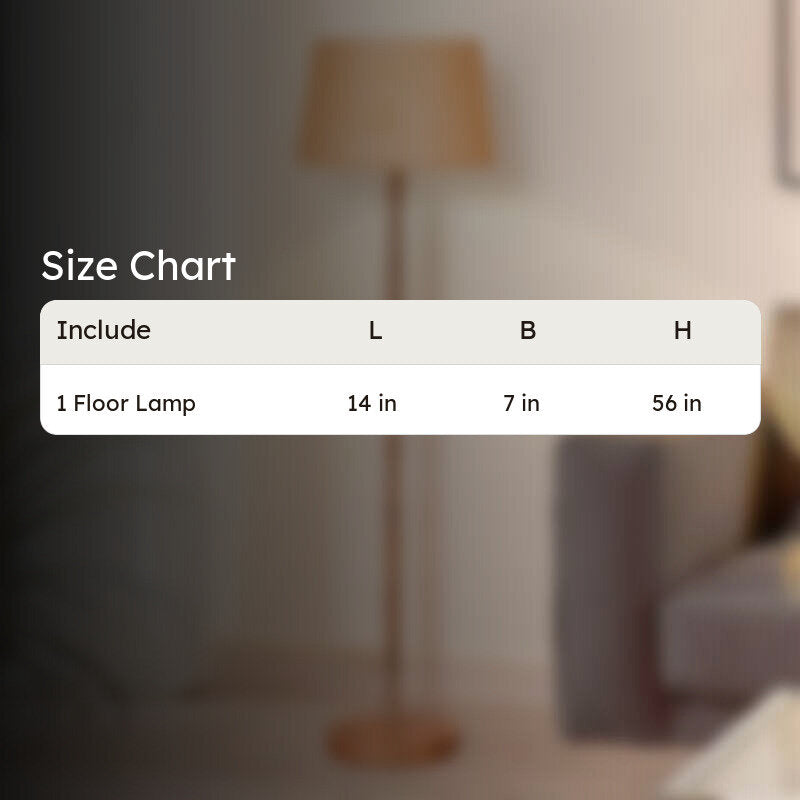 Elfin Neo Wooden Floor Lamp - Brown media 7