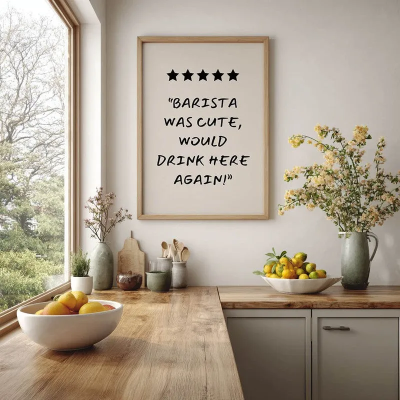 Barista Aura Archival Canvas Wall Art - Brown media 5