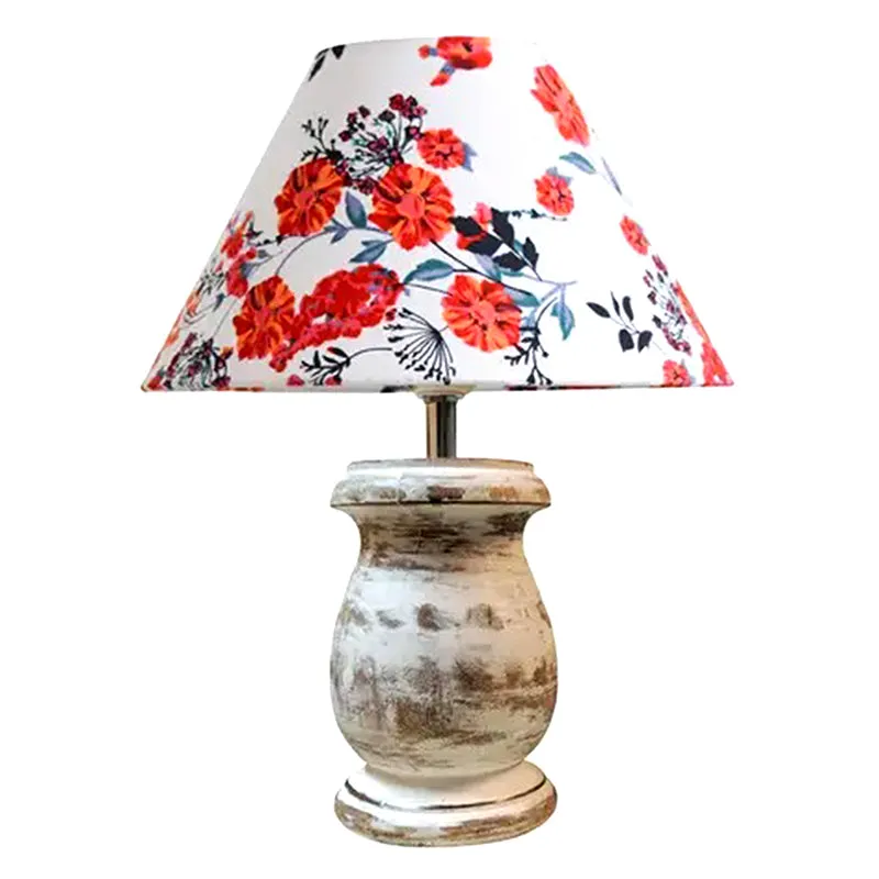 Aliora Fleura Wooden Table Lamp - Multicolor media 3