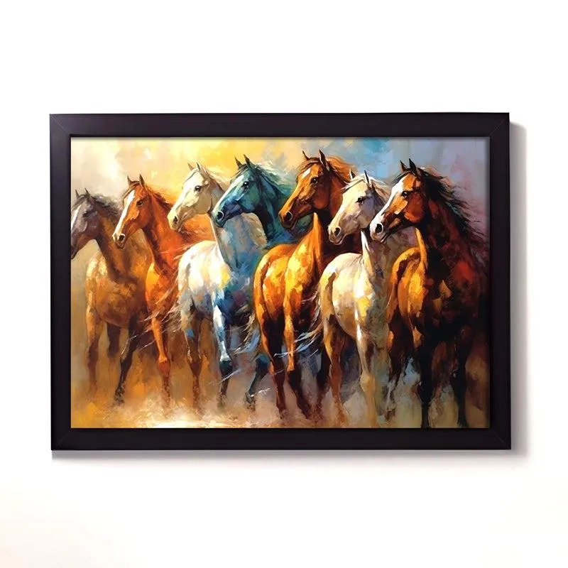 Thundering Hooves Wall Painting media 3