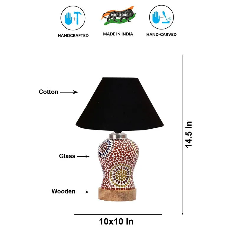 Aurevon Wooden Table Lamp - Multicolor media 9