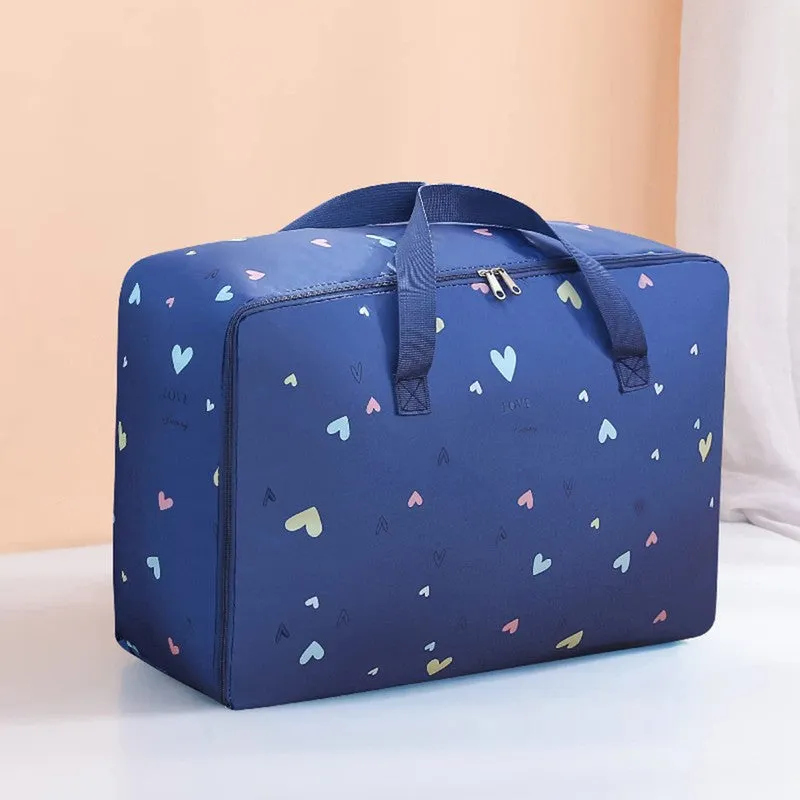 Elvarin Fabric Cloth Organiser - Blue media 1