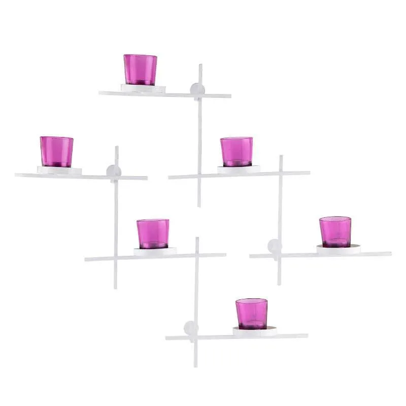 Terra Luminaire Votive Trio (Pink) - Set Of Two media 3