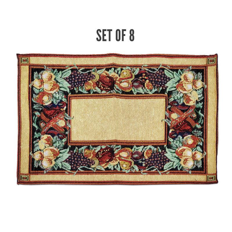 Adia Jacquard Woven Placemat - Set Of Eight media 5