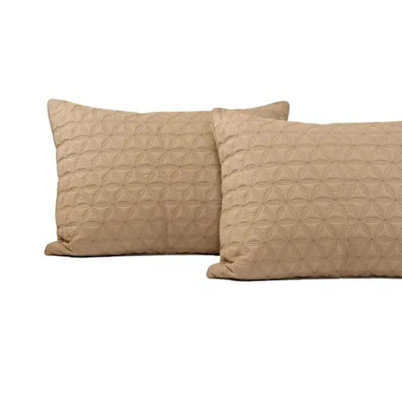 Circle Quilted Cotton Pillow - Set Of Two media 5