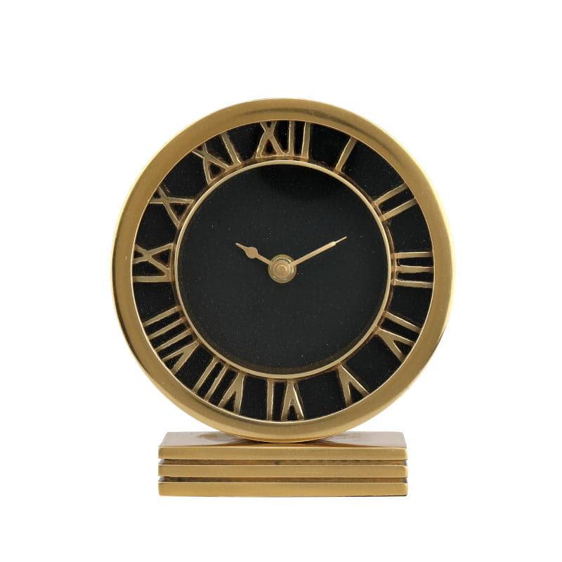 Severine Table Clock - Gold media 4
