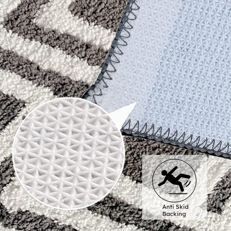 Luxe Plush Micro Fiber Runner Rug - grey media 7