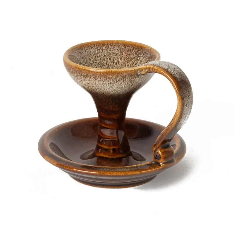 Sacred Incense Holder - Brown & Beige media 5