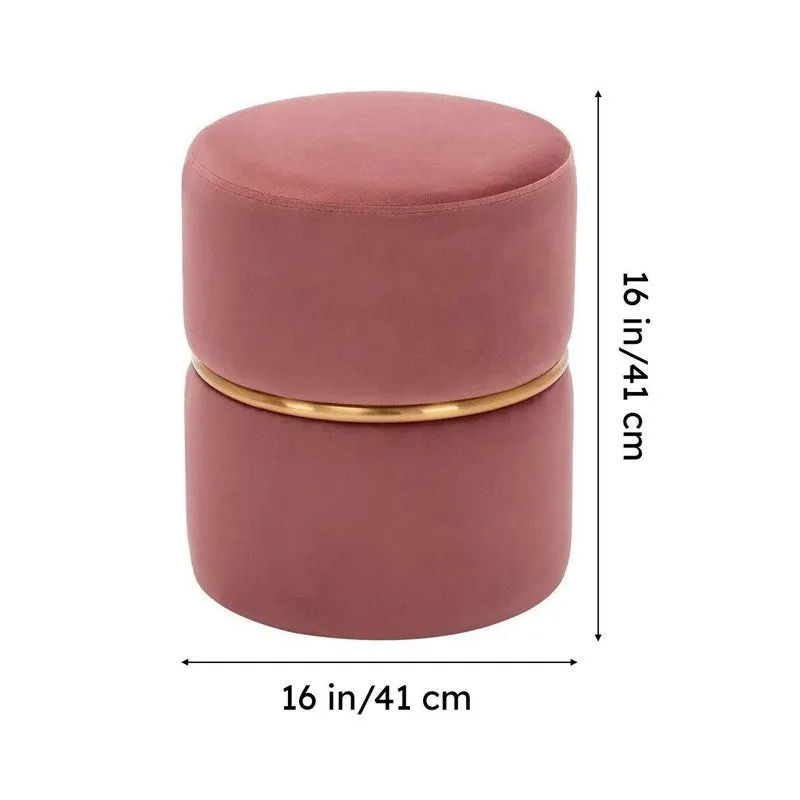 Zyvra Softin Ottoman - Pink media 7