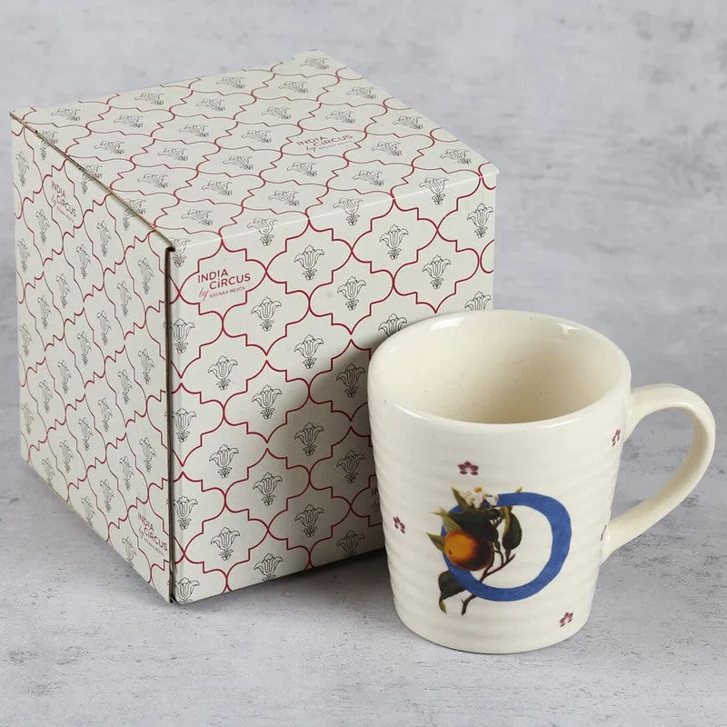 India Circus Orange Orchids Coffee Mug (300 mL) media 7