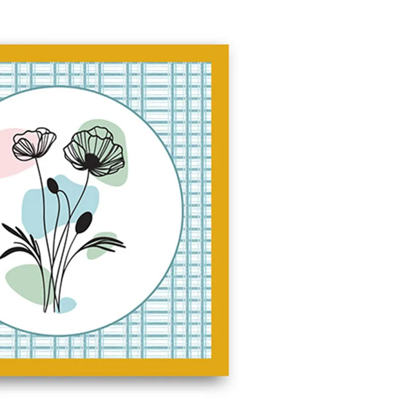 Petal Pastels Wall Art with Gold Frame media 4
