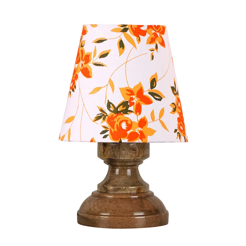 Harolda Ibis Flora Fabric Table Lamp - Multicolor media 4