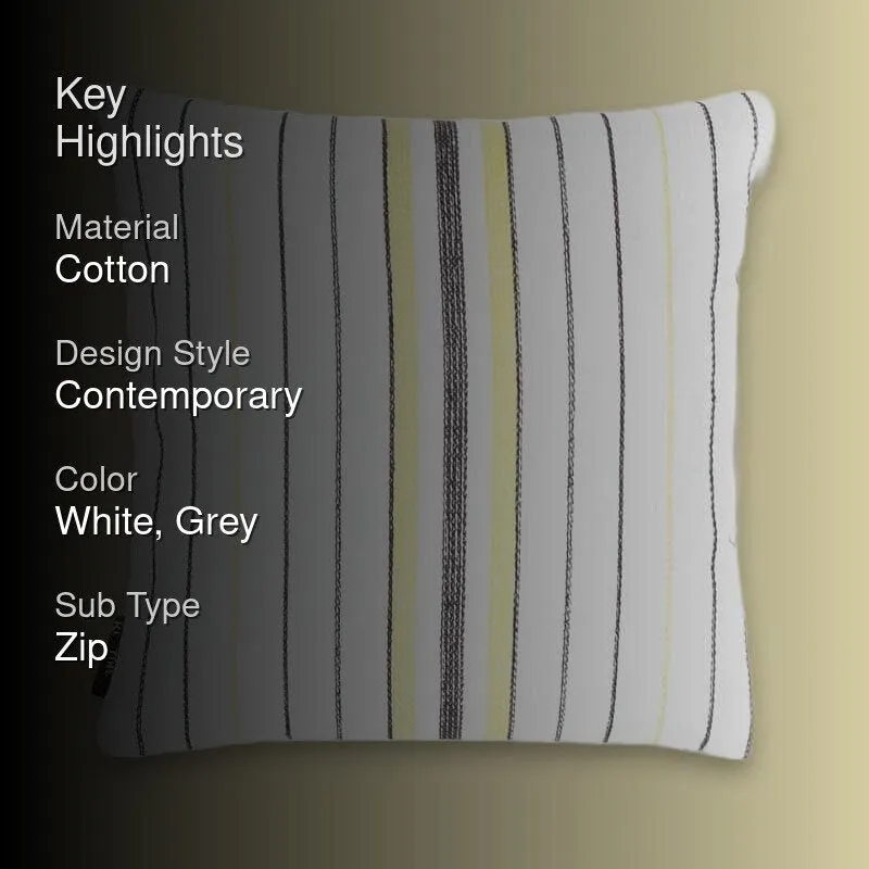 Raya Cushion Cover - Grey - Set Of Five media 2