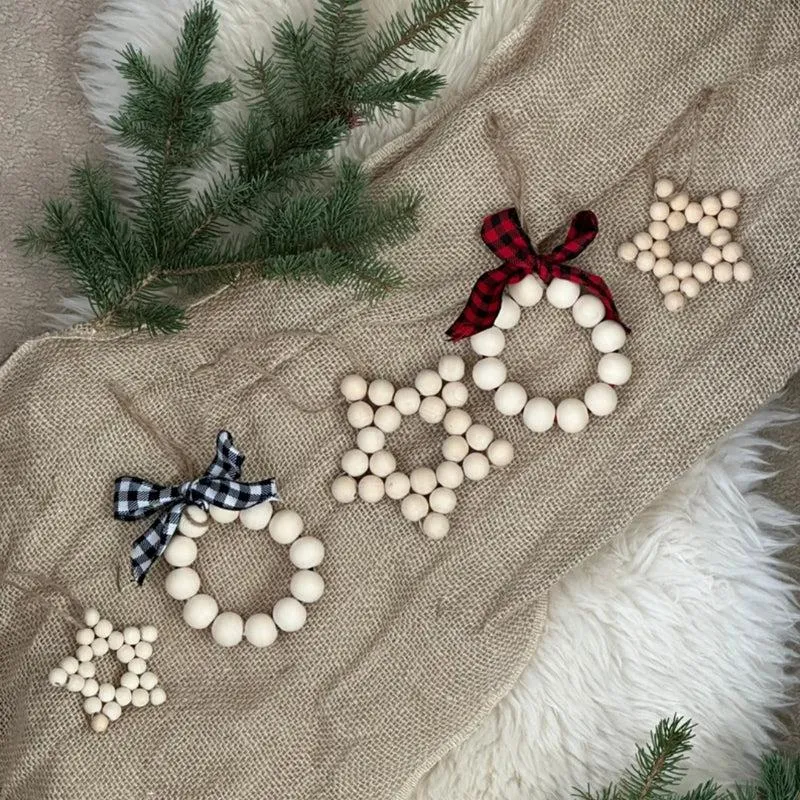 Yule Stars Christmas Ornament - Set Of Three media 6