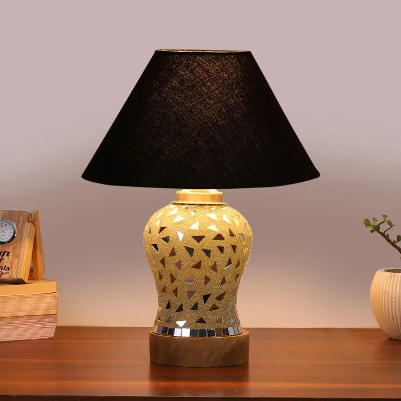 Ambrya Wooden Table Lamp - Multicolor media 3