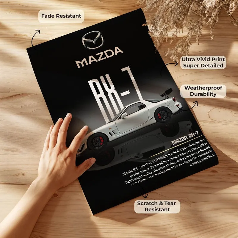 RX-7 Dreamscape Wall Poster media 8