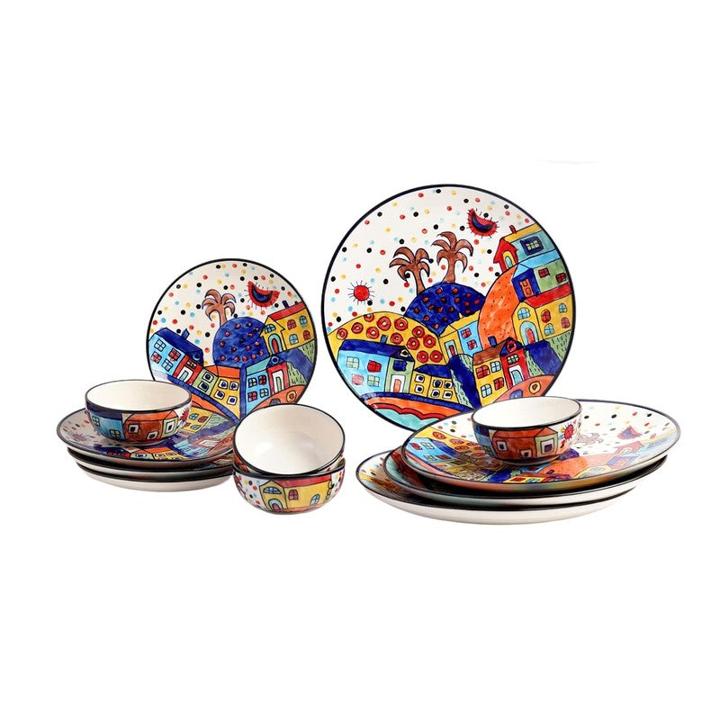 Noctra Slate Dinner Set - 12 Piece Set media 3