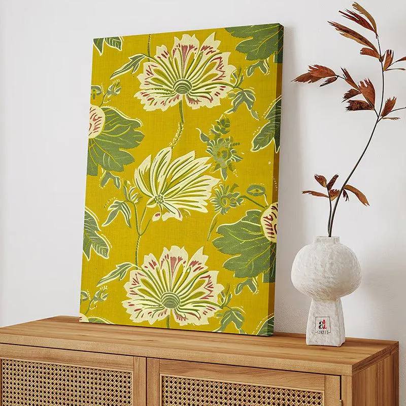 Green Gazebo Canvas Floral Wall Art media 2
