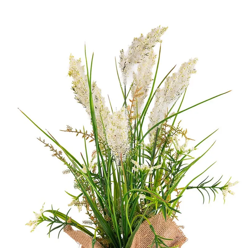 AarviDecor Cream Harmony Silk Artificial Flowers media 5