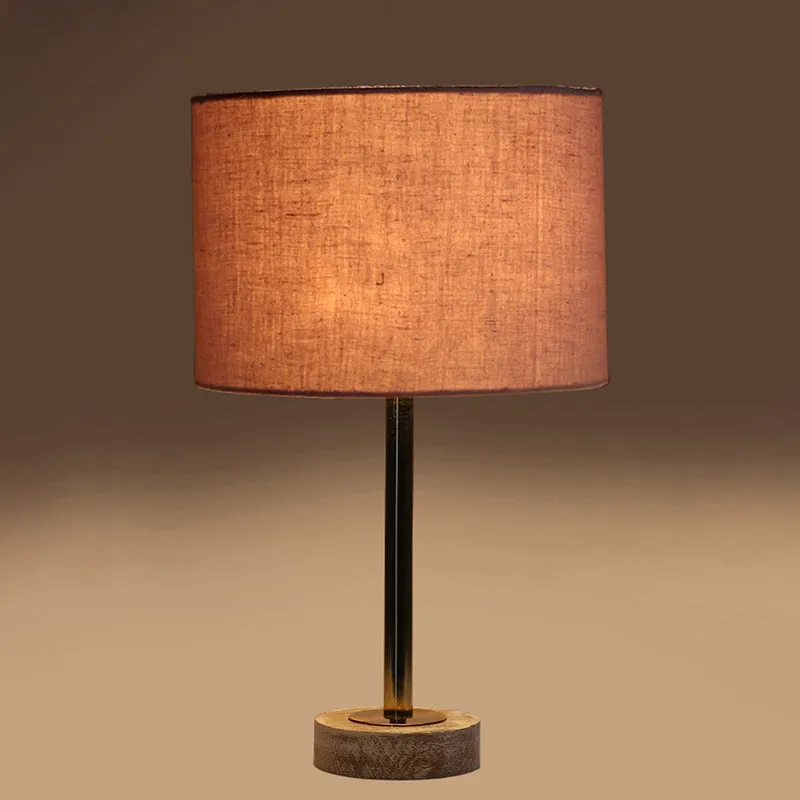 Cotin I Rodin Wooden Table Lamp - Grey,Gold,White media 6