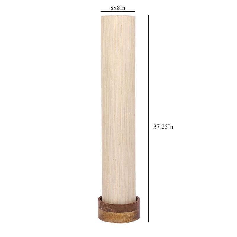 Columncraft Tower Floor Lamp - Off White media 8