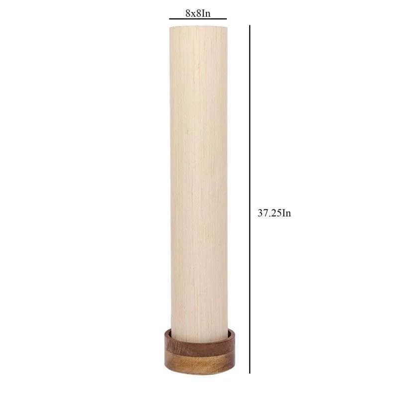 Columncraft Tower Floor Lamp - Off White media 8