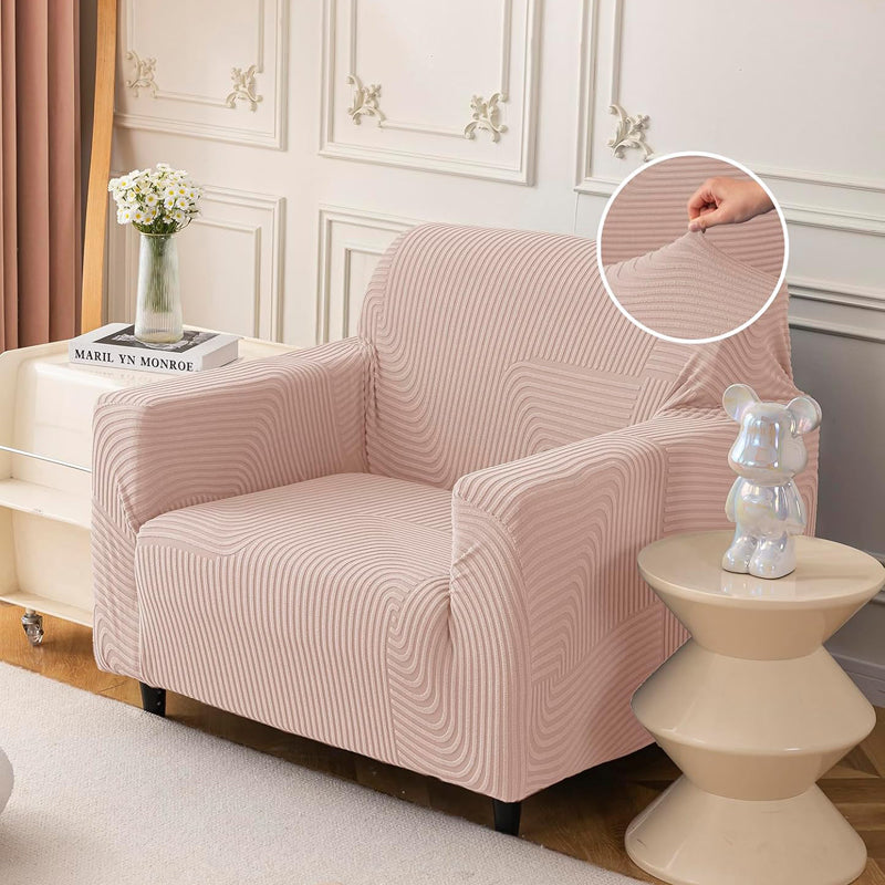 Sofique Sofa Cover - Pink media 6