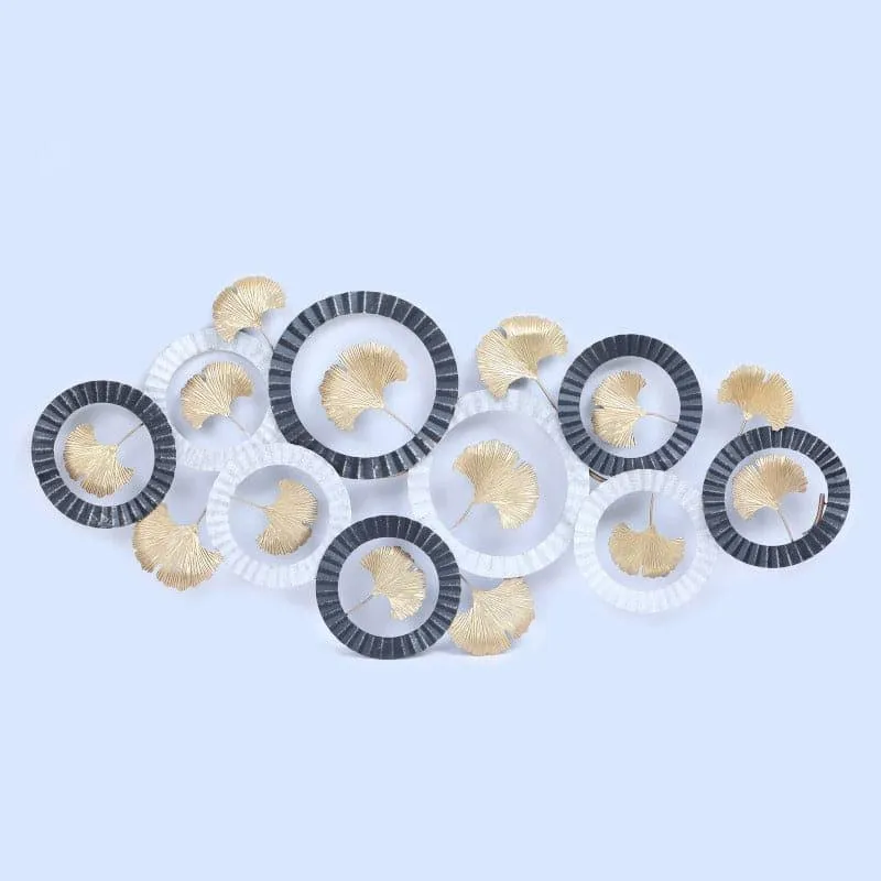 Floral Loop Metal Wall Accent media 3