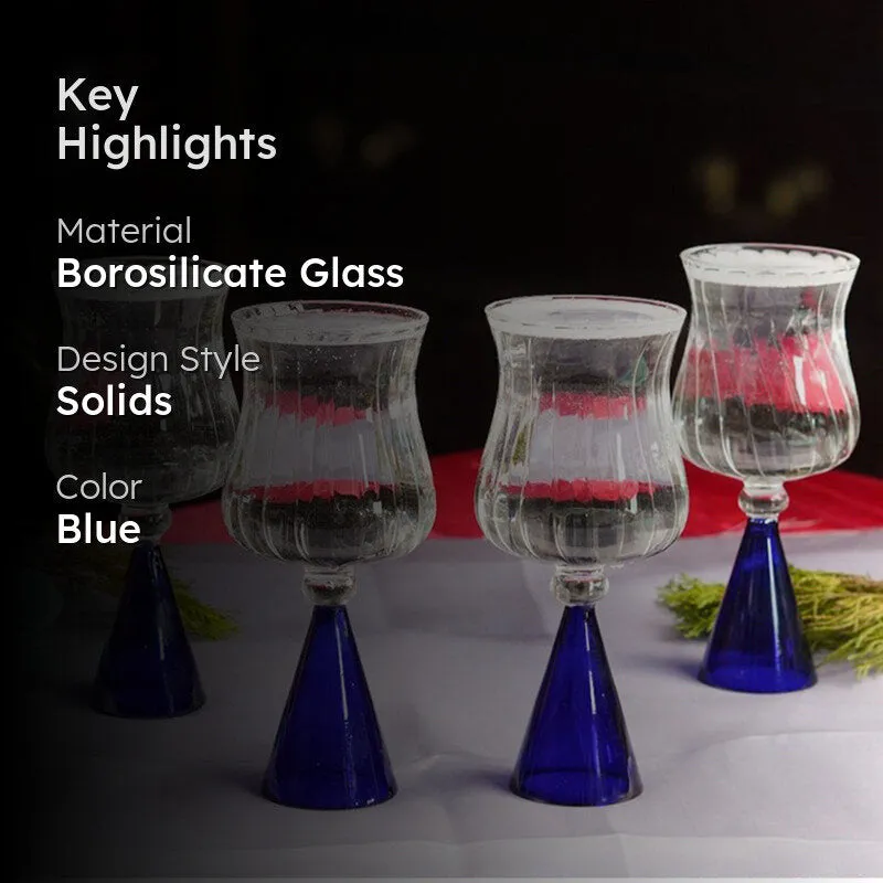 Garnet Red Wine Glasses(260 mL) - Set Of Four media 2