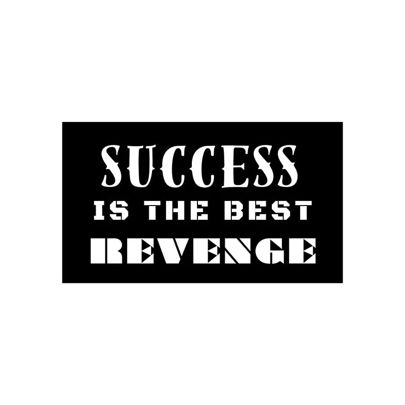 Success Is The Best Revenge Iron Wall Accent media 3